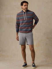 Byron Bay Hoodie - Nighttime Cherry Stripe