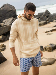 Whitewater Hoodie - Ivory Desert Stripe