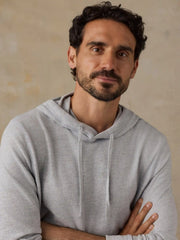 Sunwashed Organic Hoodie - Light Grey Heather