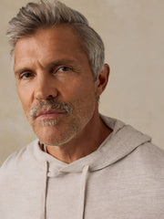 Sunwashed Organic Hoodie - Oat Plains Heather