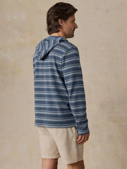 Oasis Hoodie - Bermuda Blue Stripe