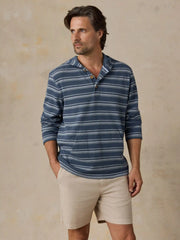 Oasis Hoodie - Bermuda Blue Stripe