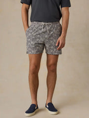 Shorelite Trunk (5") - Washed Black Hilo Floral