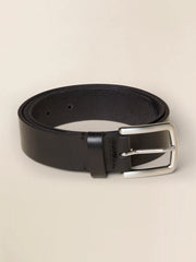 Mens Leather Belt - Black
