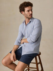 The Movement™ Shirt - Sapphire Cloud Stripe