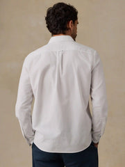 Laundered Oxford Shirt - Pure White