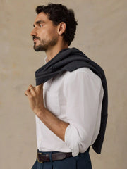 Laundered Oxford Shirt - Pure White