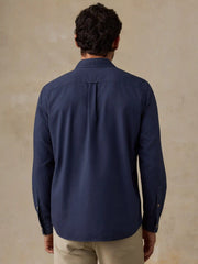 Laundered Oxford Shirt - River Navy
