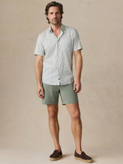 Short-Sleeve Movement™ Monterey Shirt - Aspen Green Leaf