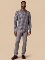 Movement™ Monterey Shirt - Navy Seas Plaid