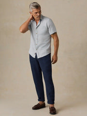 Short-Sleeve Breeze Shirt - Blue Streams