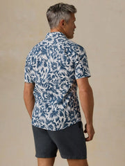 Short-Sleeve Breeze Shirt - Dark Sky Tropical