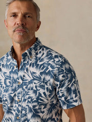 Short-Sleeve Breeze Shirt - Dark Sky Tropical
