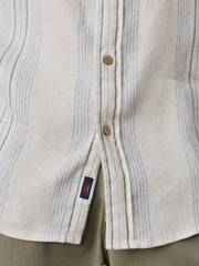 Short-Sleeve Breeze Shirt - River Shore Stripe