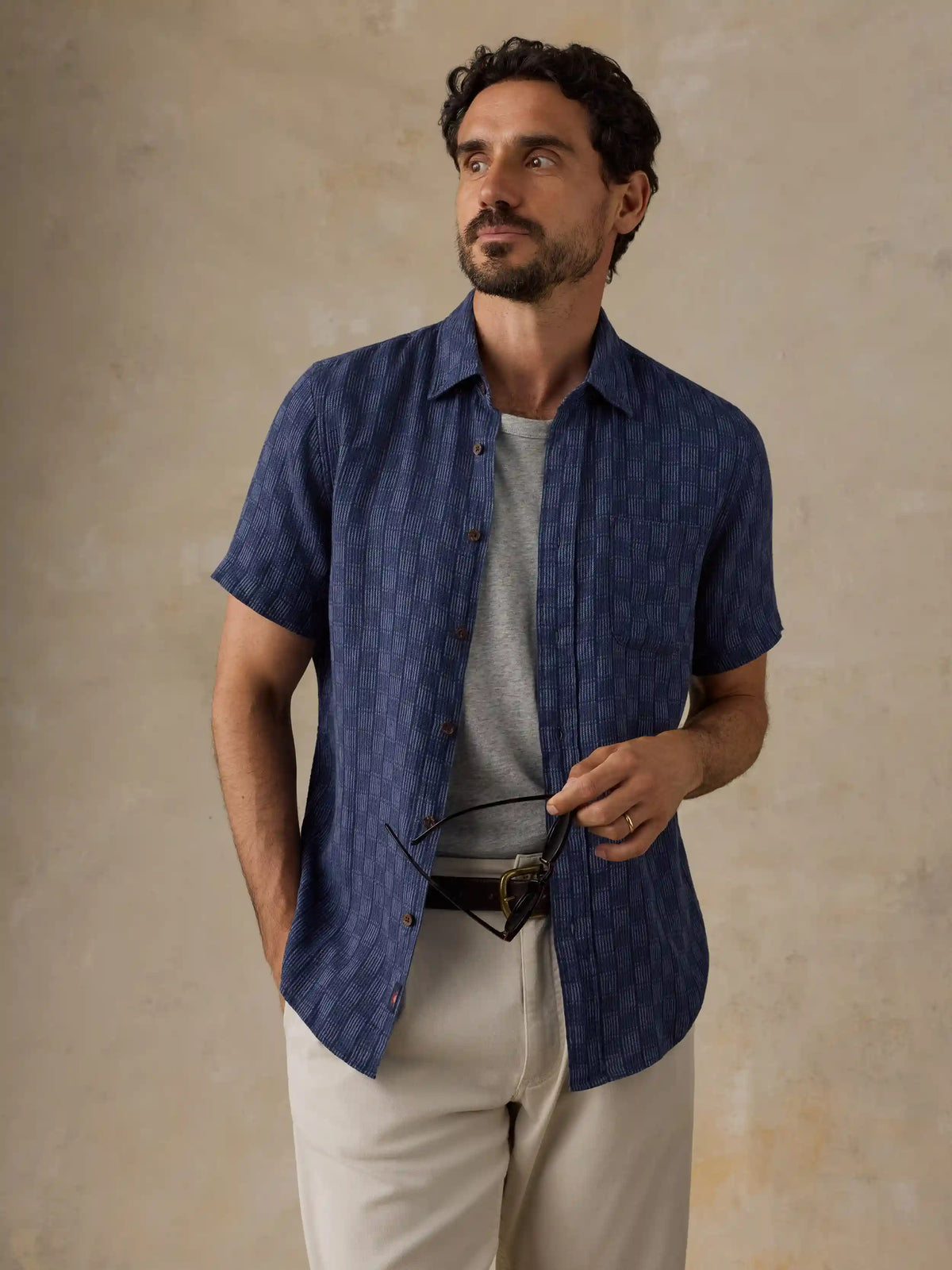 Short-Sleeve Breeze Shirt - Twilight Skies