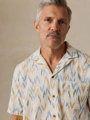 Short-Sleeve Resort Shirt - Belle Isle Ikat