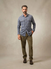 Legend™ Sweater Shirt - Castle Lake Plaid