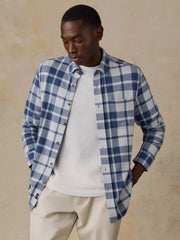 Legend™ Sweater Shirt (Single Pocket) - Stone Lake Plaid