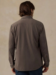Costa Pique Shirt - Coast Brown