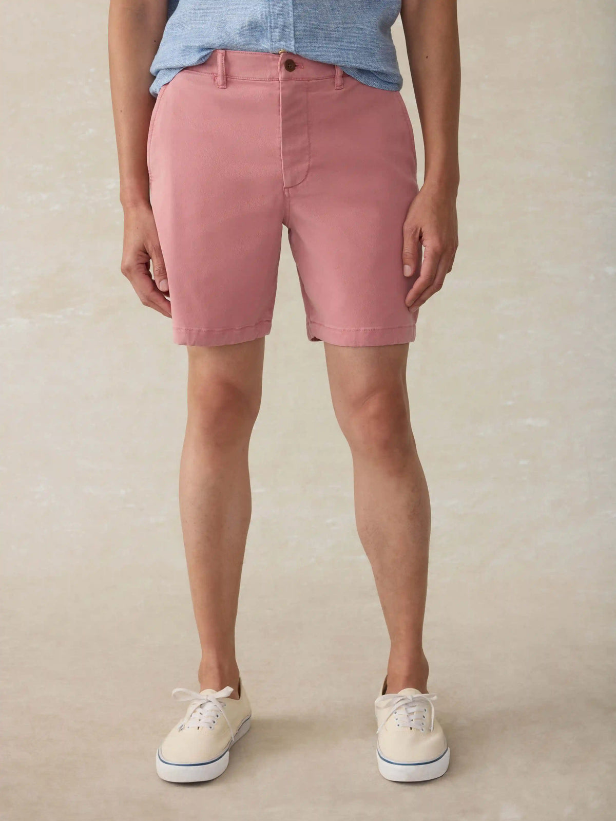 Coastline Chino Short (7") - Faded Flag
