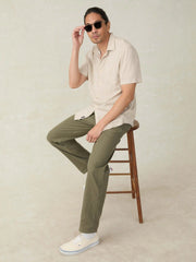 Short-Sleeve Hermosa Shirt - Island Sand Fishscale
