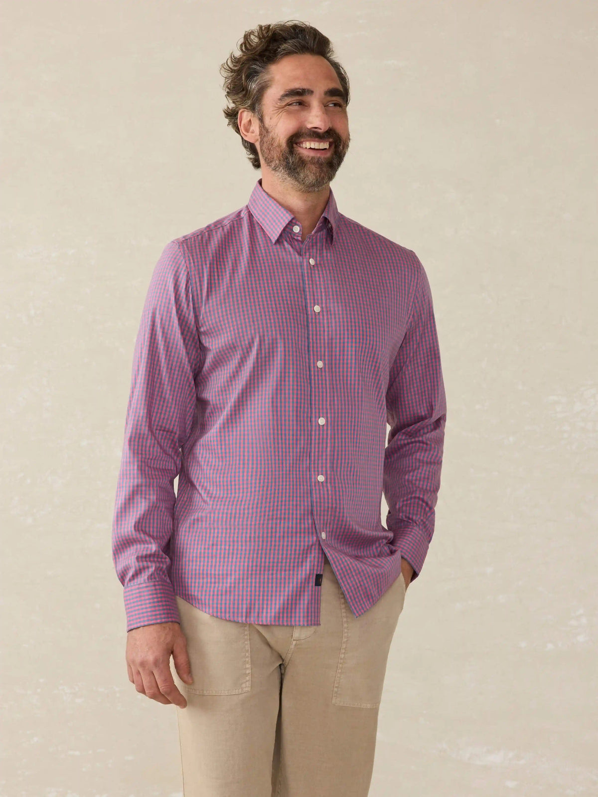 The Movement™ Shirt - Blue Rose Gingham