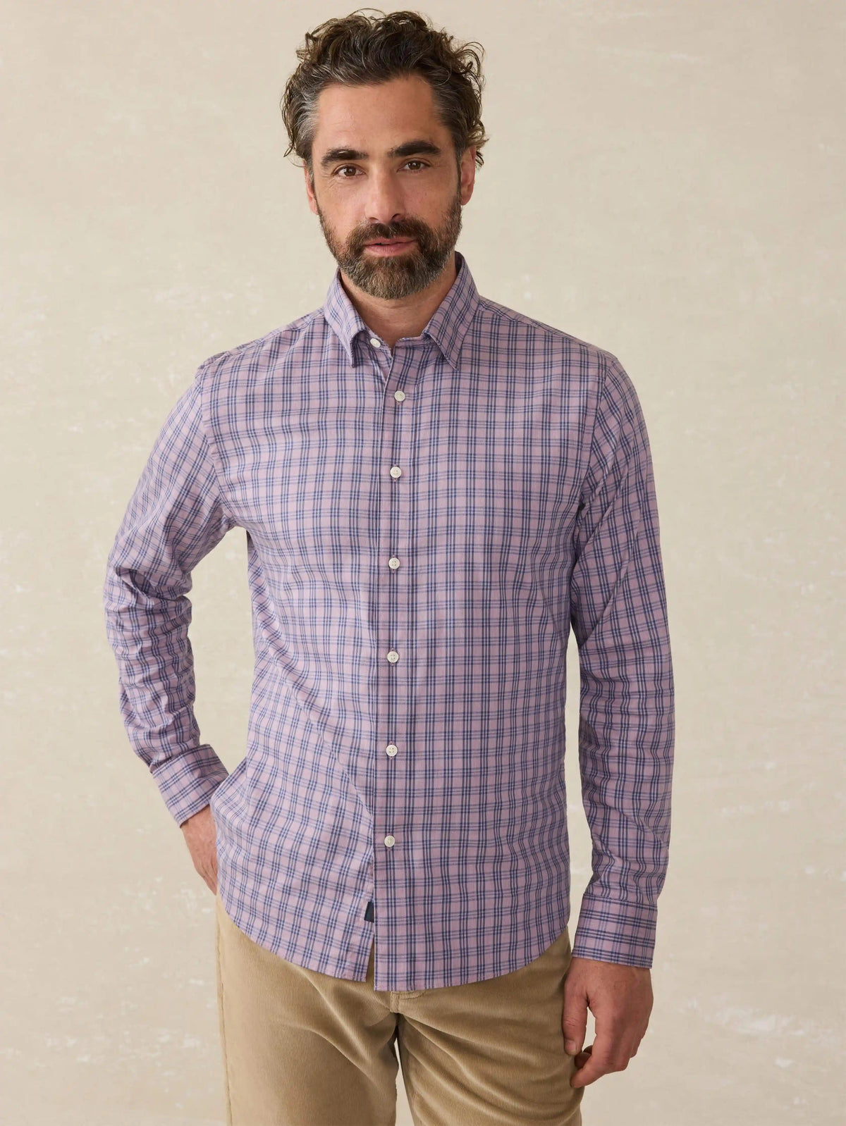 The Movement™ Shirt - Berry Skies Check