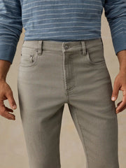 Stretch Terry 5-Pocket Athletic Fit Pant - Coastal Sage