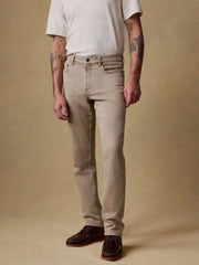 Stretch Terry 5-Pocket Pant - Desert Khaki