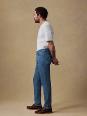 Stretch Terry 5-Pocket Pant - Pacific Tides
