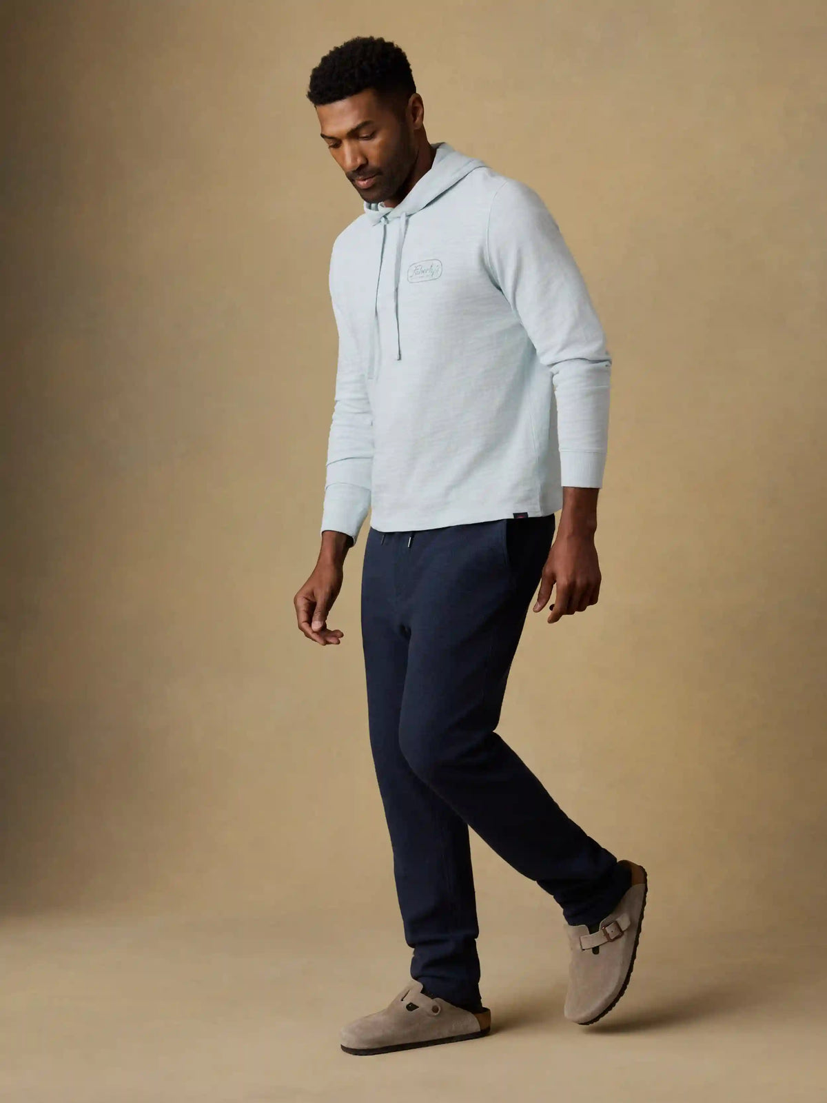 Highland Knit Pant - Navy Ridge Melange