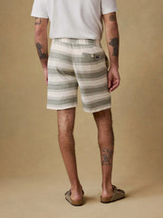 Whitewater Sweatshort - Shell Point Stripe