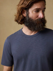 Sunwashed Regenerative Tee - Dune Navy
