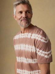 Sunwashed Regenerative Tee - Red Ravine Tie Dye