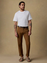 Short-Sleeve Recycled Cotton Tee - Pure White