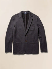 Inlet Knit Blazer (Tall) - Black Sky Melange