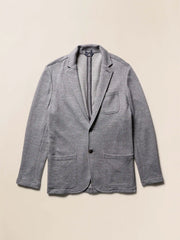 Inlet Knit Blazer (Short) - Medium Grey Melange