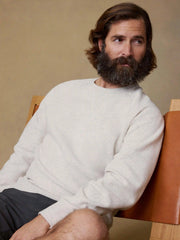 High Standard Fleece Crewneck - Antique Ivory Heather