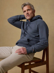 High Standard Fleece Hoodie - Blue Nights