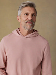 Waffle Hoodie - Desert Pink