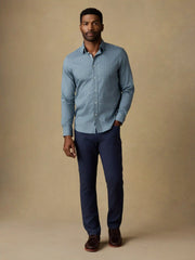 The Movement™ Shirt - Sage Marine Gingham