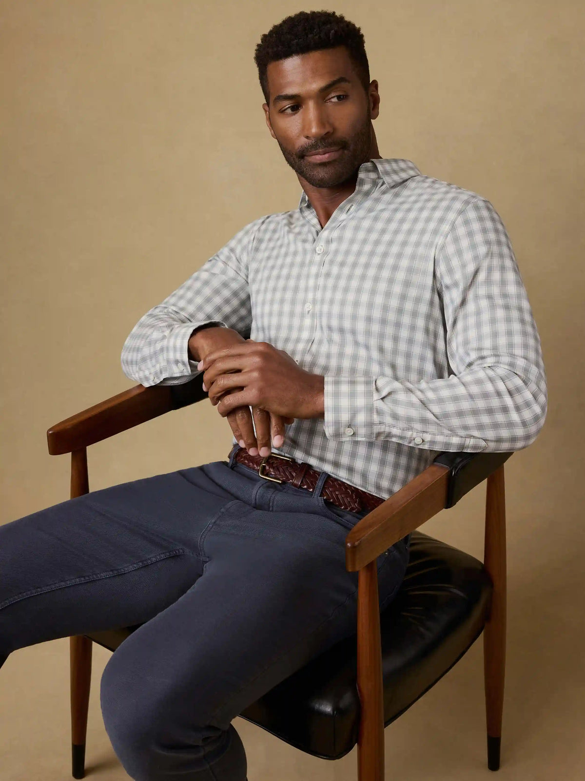 The Movement™ Shirt - Arctic Sage Check