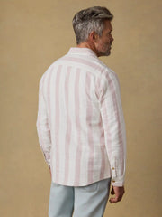 Belmar Workshirt - Sienna Cream Stripe