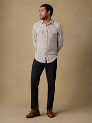 Legend™ Sweater Shirt - Shore Tan Gingham