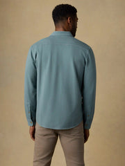 Field Knit Shirt - Aspen Green