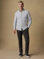 Legend™ Sweater Shirt (Single Pocket) - Light Heather Grey