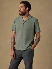 Short-Sleeve Oasis Camp Shirt - Faded Spruce