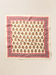 Antique Bouquet Bandana - Egret Multi