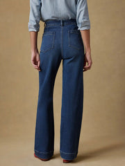 Stretch Terry Patch Pocket Pant - Creekstone Wash