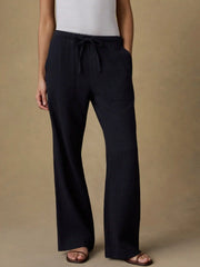 Laidback Gauze Pant - Black